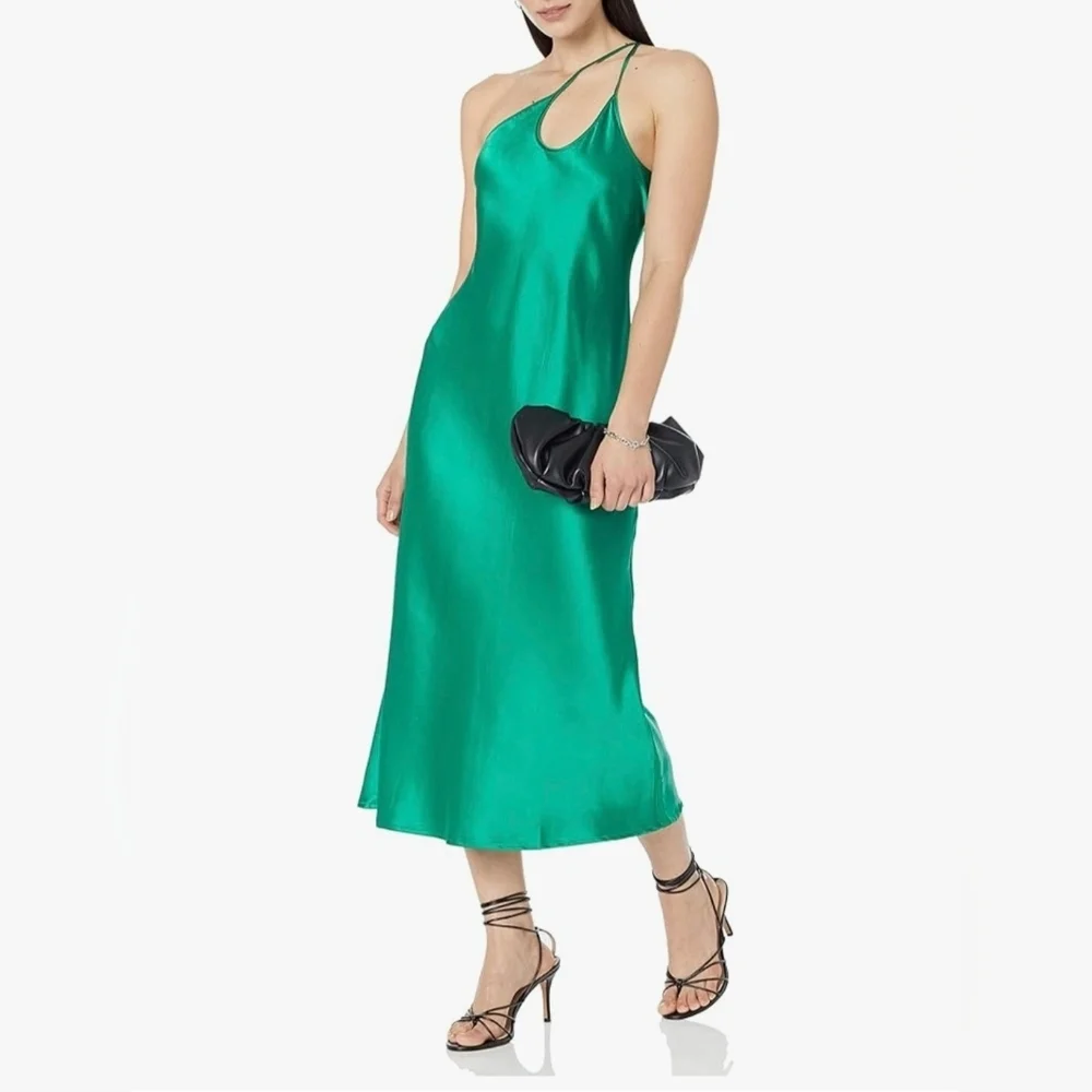 The Drop Women's Ashley Asymetrical Slip Dress #977, 994 - Picture 8 of 11